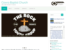 Tablet Screenshot of cowrabaptist.org